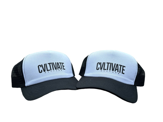 CC Black/White Trucker Hat